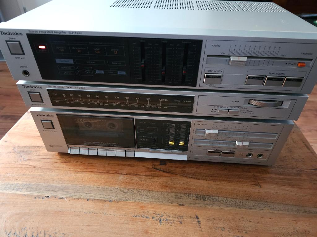 Technics stereoset jaren 80 voor hobby, Audio, Tv en Foto, Stereo-sets, Ophalen of Verzenden, Gebruikt, Cassettedeck, Overige merken