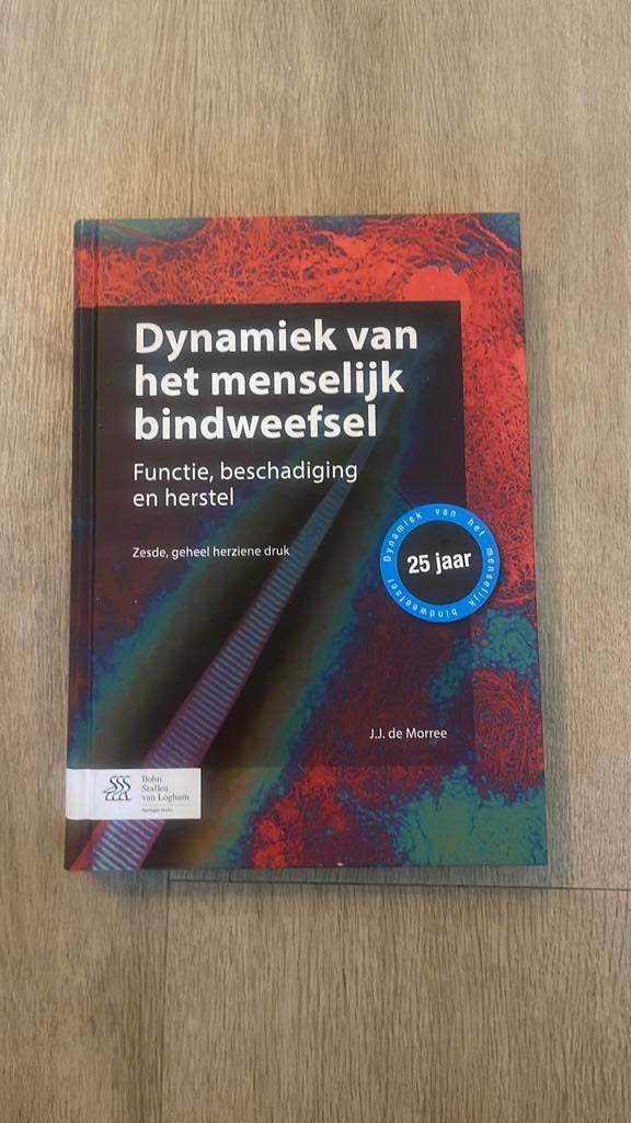 Dynamiek van het menselijk bindweefsel, Boeken, Studieboeken en Cursussen, Ophalen of Verzenden, Beta, Zo goed als nieuw, HBO