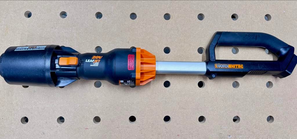 Worx accu tuingereedschap set: kettingzaag, heggenschaar, bl, Ophalen of Verzenden, Zo goed als nieuw, Accu, Handgedragen