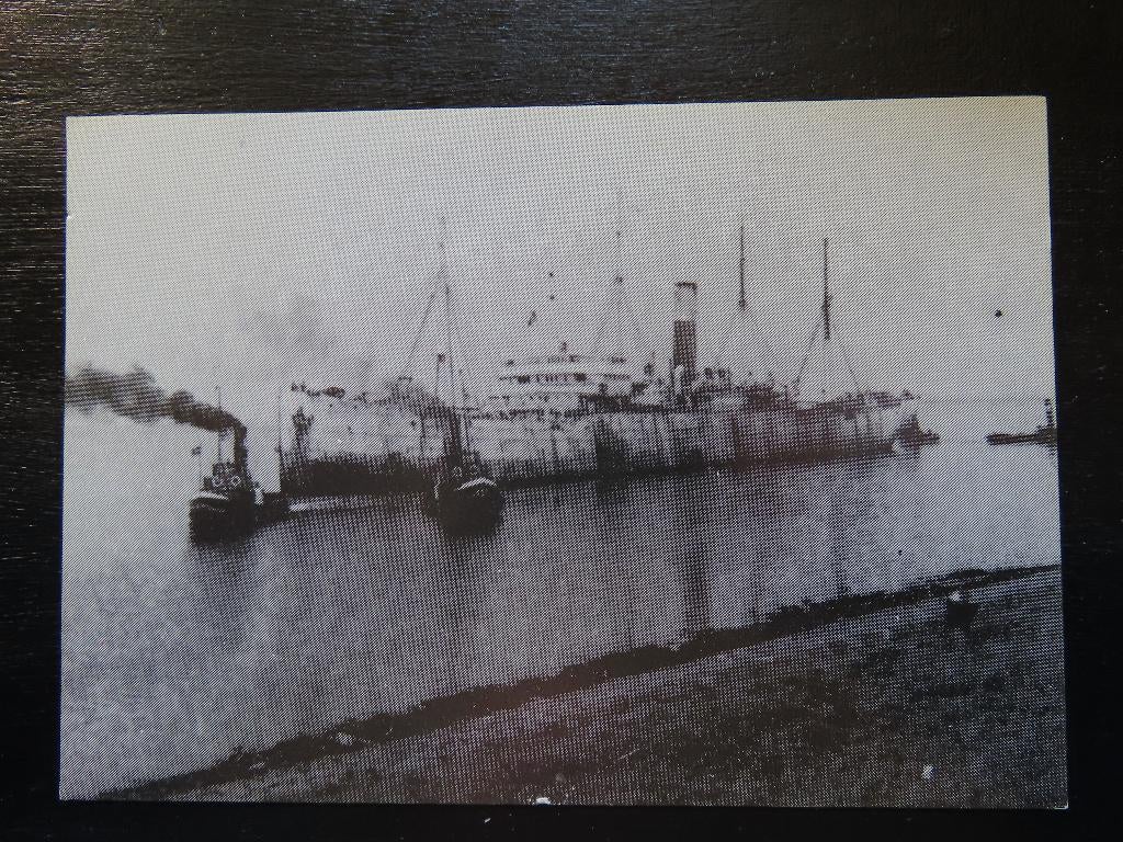 ansichtkaart sleepboten "Holland/En Avant xv/Leen/Betsy", Ophalen of Verzenden, Gebruikt, Motorboot, Kaart, Foto of Prent