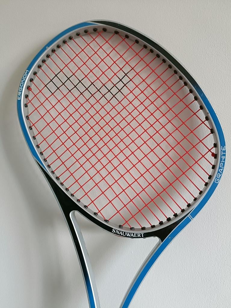 Vintage Snauwaert Ergonom Graphite Tennisracket, Sport en Fitness, Tennis, Ophalen, Gebruikt, Racket, Overige merken