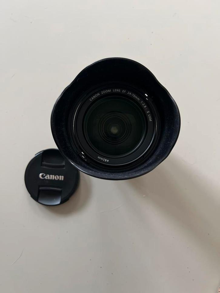 Canon Zoom Lens EF 24-70mm f/2.8 L II USM, Audio, Tv en Foto, Fotografie | Lenzen en Objectieven, Zo goed als nieuw, Standaardlens