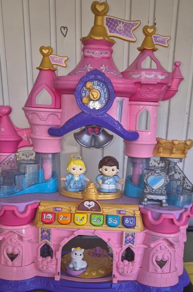 VTech Magisch Speel- en Leer Kasteel met poppen, Ophalen, Gebruikt, Poppenhuis