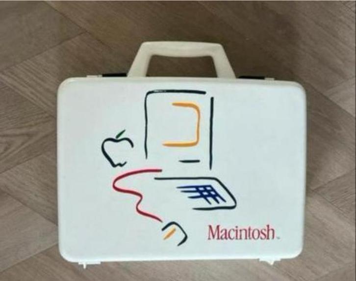 Zeldzame vintage Apple Macintosh koffer, Computers en Software, Vintage Computers, Ophalen of Verzenden