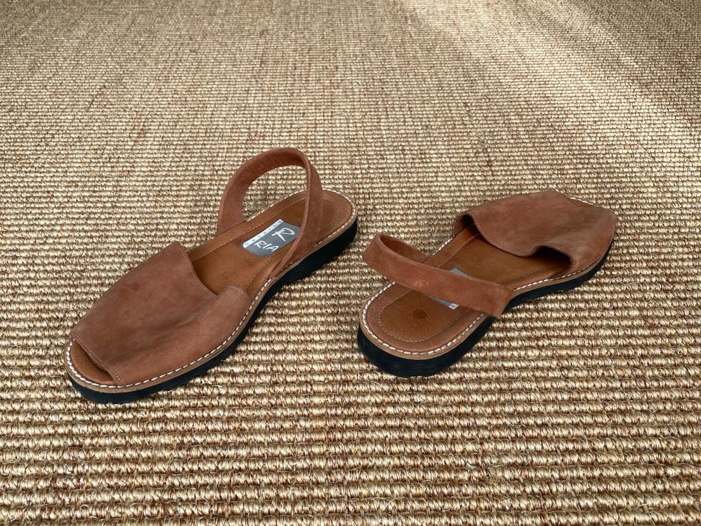 Sandalen maat 42 unisex, Ophalen, Nieuw, Bruin, Sandalen of Muiltjes