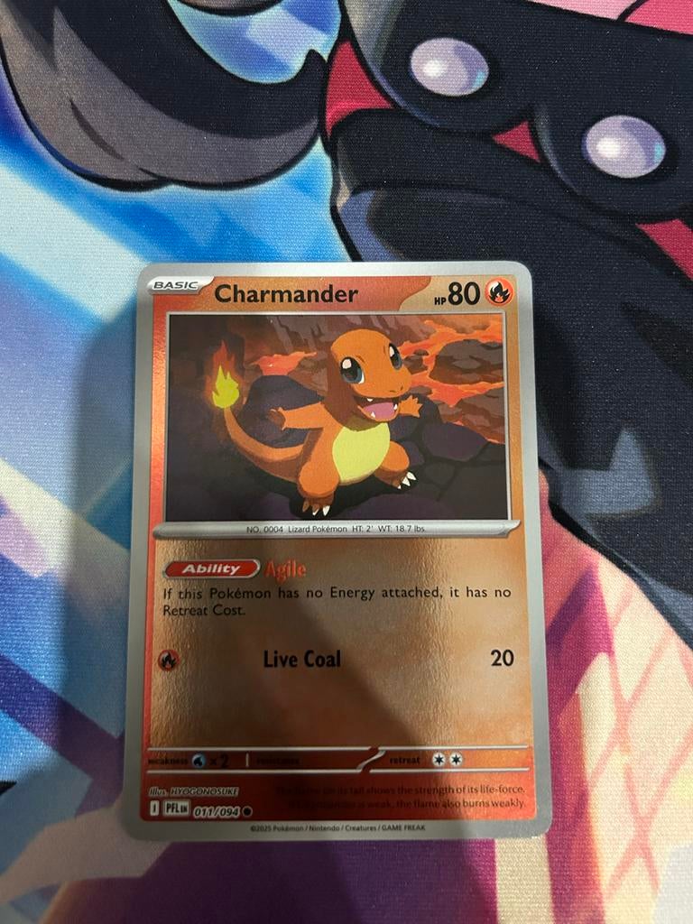 Charmander 011/094 Reverse Holo - Phantasmal Flames, Hobby en Vrije tijd, Verzamelkaartspellen | Pokémon, Ophalen of Verzenden