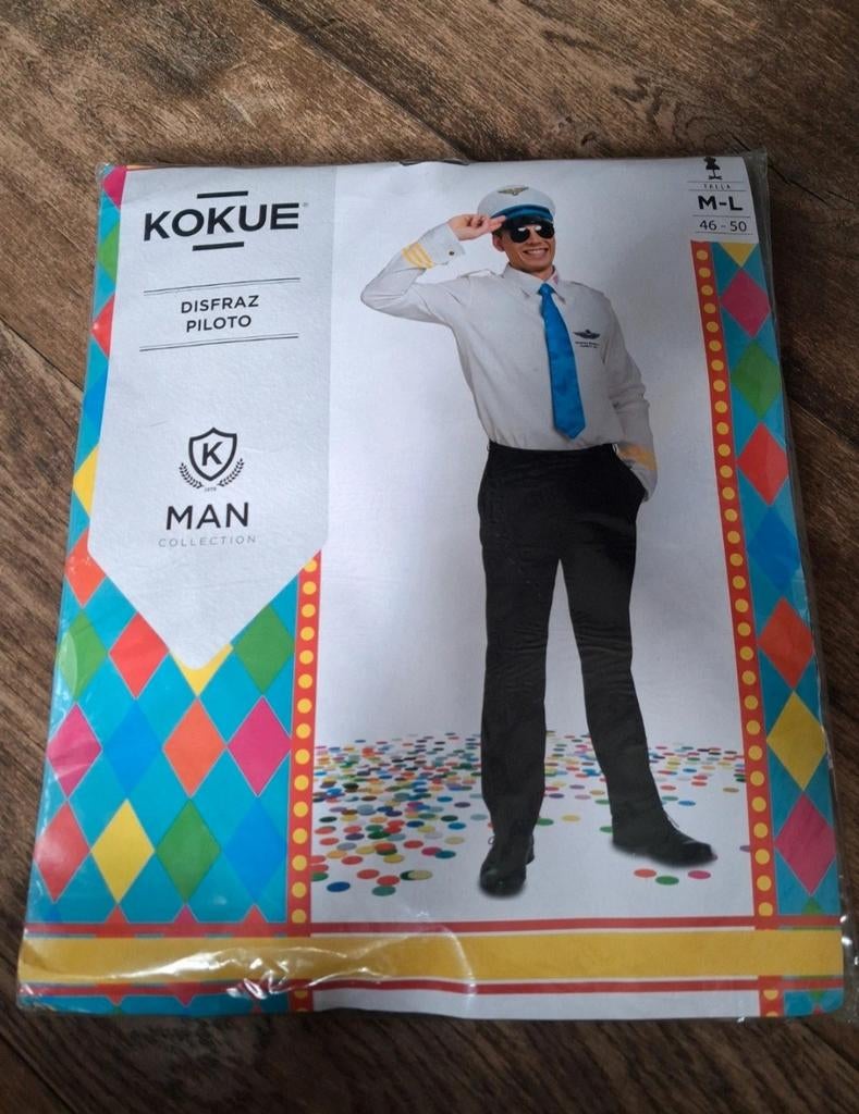 Kokue piloten kostuum, nieuw!, Ophalen
