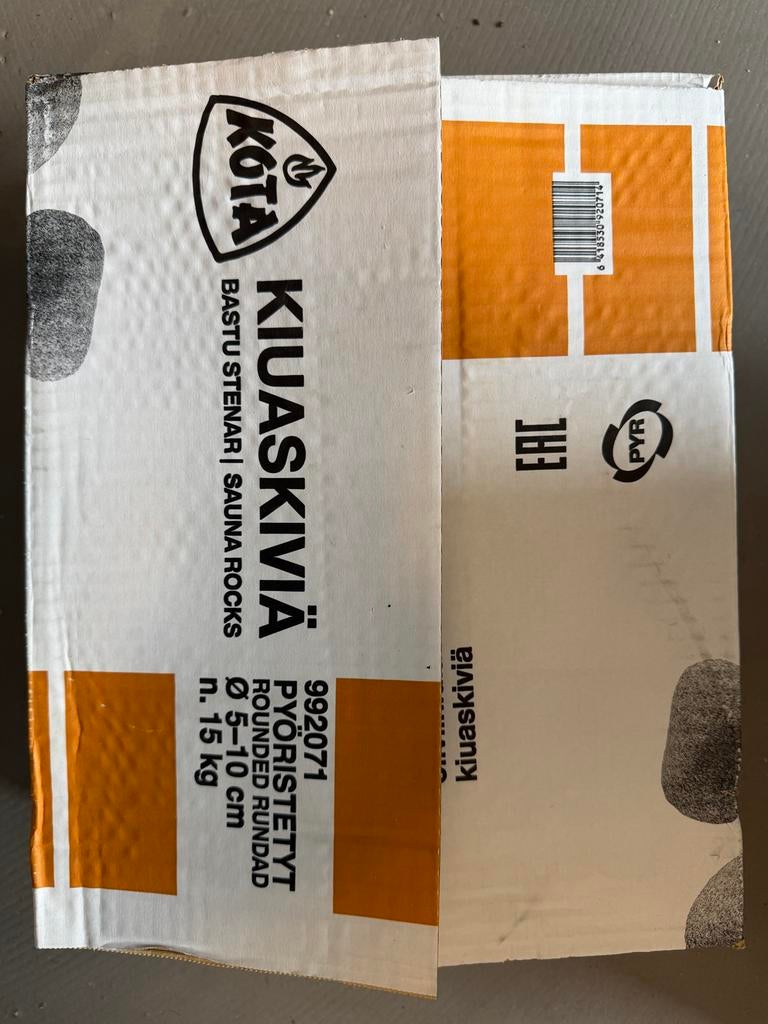 Gebruikte sauna stenen (4 dozen, 5-10 cm), Ophalen, Gebruikt, Onderdelen