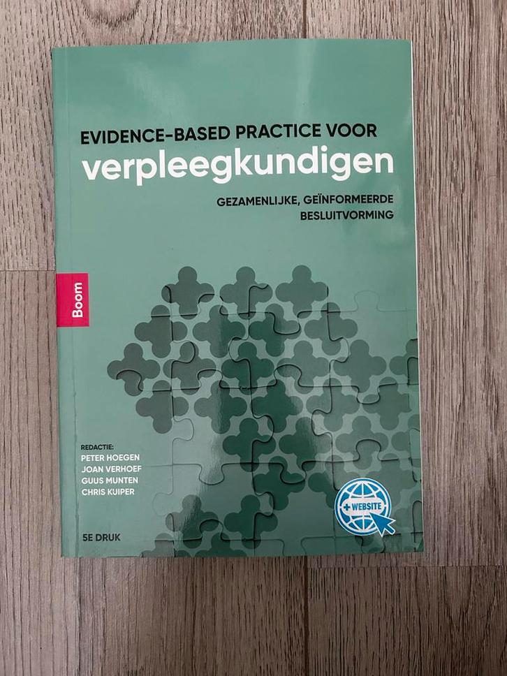 Evidence-Based Practice voor Verpleegkundigen - Nieuwstaat, Boeken, Studieboeken en Cursussen, Zo goed als nieuw, HBO, Alpha, Ophalen of Verzenden