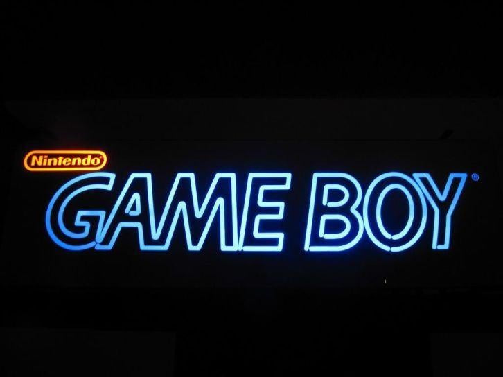 NINTENDO GAMEBOY store display / lichtdisplay, Gebruikt, 1 speler, Racen en Vliegen, Ophalen of Verzenden