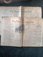 2 x Het nieuws van de dag 1941 oorlog, Verzamelen, Militaria | Tweede Wereldoorlog, Ophalen of Verzenden, Nederland, Boek of Tijdschrift