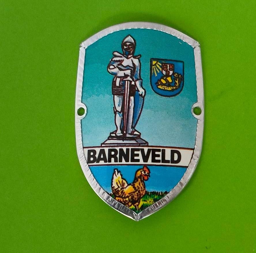 Wandelstok schildje Barneveld, Ophalen of Verzenden, Nieuw