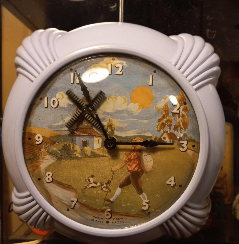 Antiek elektrisch kinderklokje, Antiek en Kunst, Antiek | Klokken, Ophalen of Verzenden