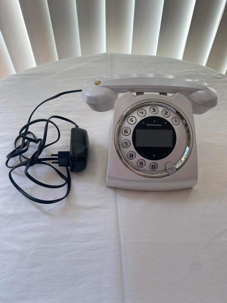 Sagemcom Vaste Lijn Telefoon - Wit, Telecommunicatie, Vaste telefoons | Handsets en Draadloos, Gebruikt, 1 handset, Ophalen