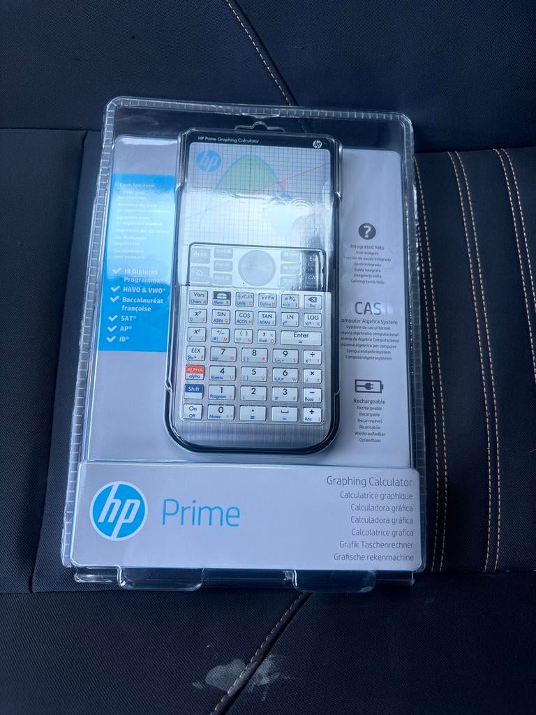 HP prime, Diversen, Rekenmachines, Ophalen of Verzenden, Grafische rekenmachine, Zo goed als nieuw