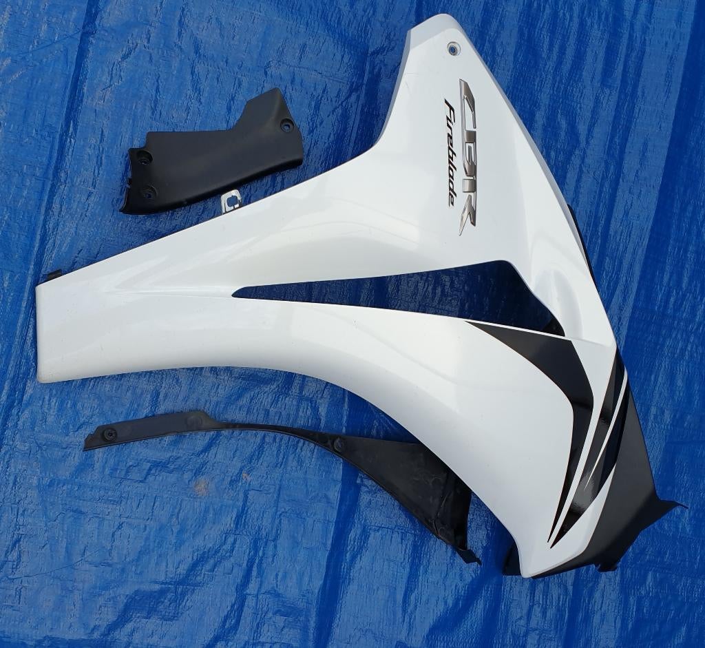 Honda Fireblade 2008 kuipdeel rechts wit SC59, Motoren, Ophalen, Gebruikt