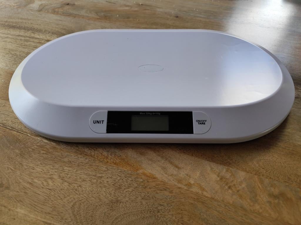 Digitale babyweegschaal - Parcure, Ophalen, Zo goed als nieuw