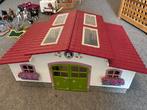 Schleich manege, auto met trailer en veel accessoires, Ophalen of Verzenden, Zo goed als nieuw, Jongen of Meisje