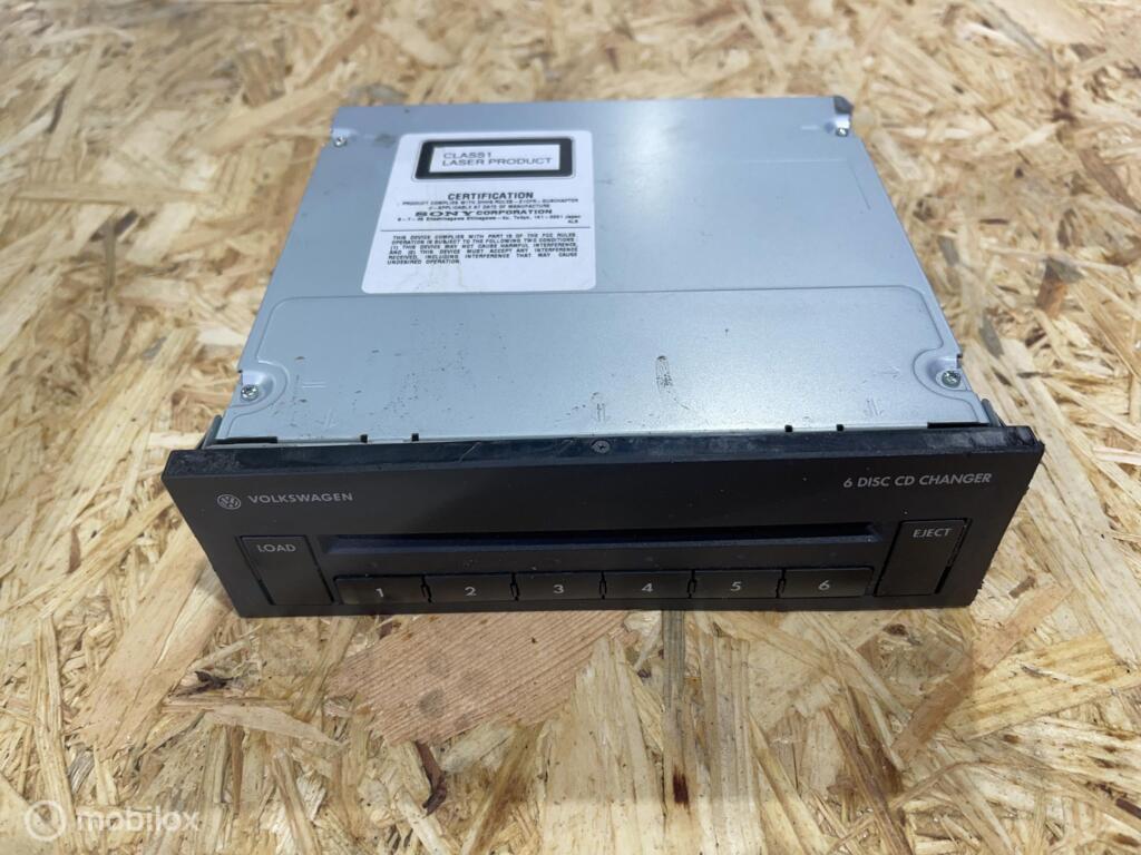 CD wisselaar Volkswagen Jetta GOLF V ('05-'10) 1K0035110B, Gebruikt, Volkswagen, Ophalen of Verzenden, Volkswagen
