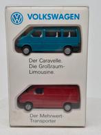 VW T4 Caravelle set - Wiking 1/87, Verzenden, Zo goed als nieuw, Auto, Wiking