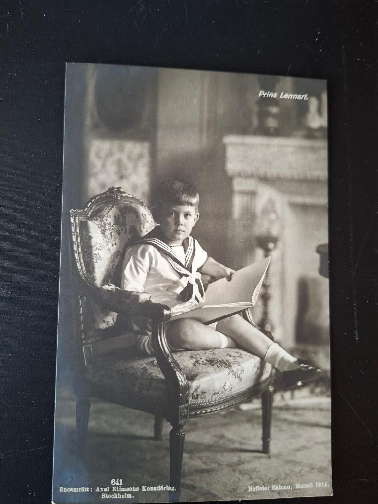 Prins lennart sweden, Verzenden, Gebruikt, Buitenland, Kaart, Foto of Prent