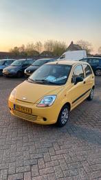 Chevrolet Matiz 0.8 2007 Geel, Auto's, Voorwielaandrijving, Elektrische ramen, Bedrijf, 19 km/l