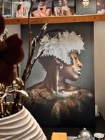 Canvas 80x120 cm, Huis en Inrichting, Ophalen, Oorspronkelijke maker, Nieuw, Schilderij