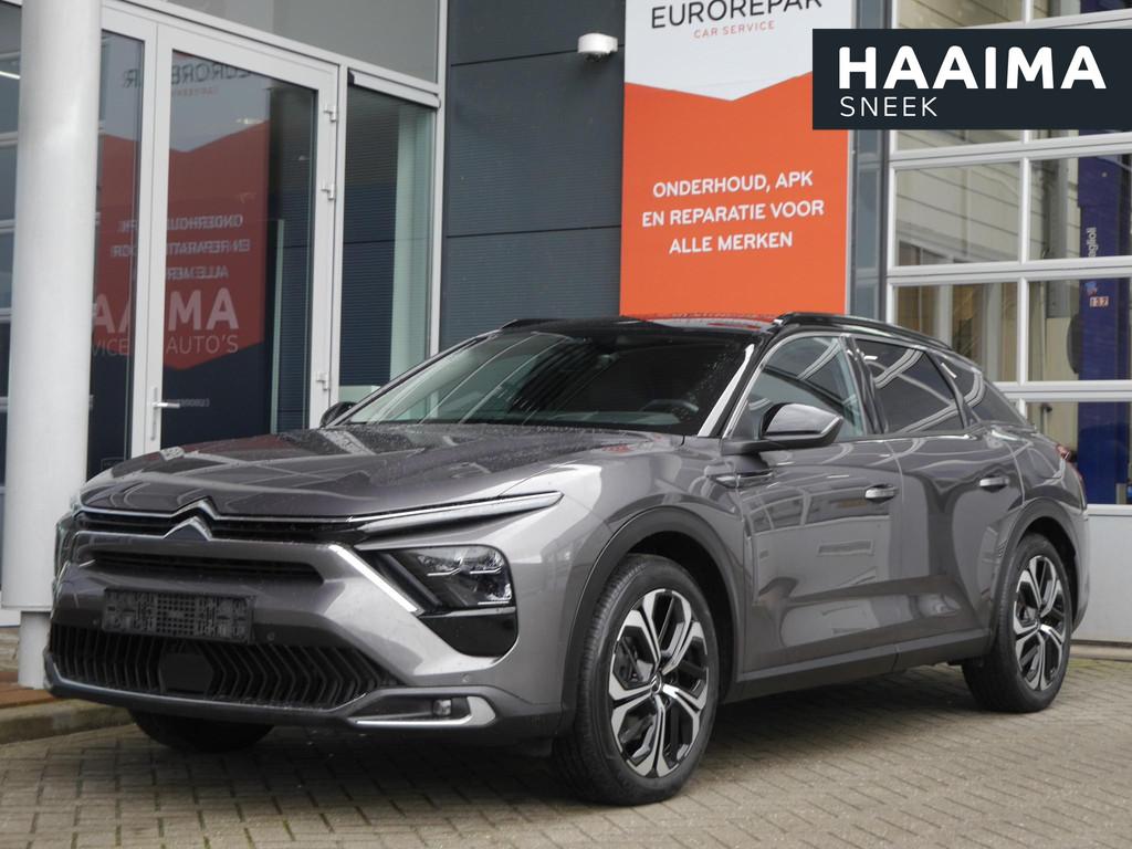Citroen C5 X 1.6 Plug-in Hybrid 225PK Shine | Lederenbekledi, Auto's, Citroën, 1350 kg, Gebruikt, 4 cilinders, Hybride Elektrisch/Benzine