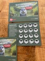 2 VOLLE SPAARKAARTEN ARTIS € 10,00 per stuk vaste prijs, Twee personen, Kortingskaart