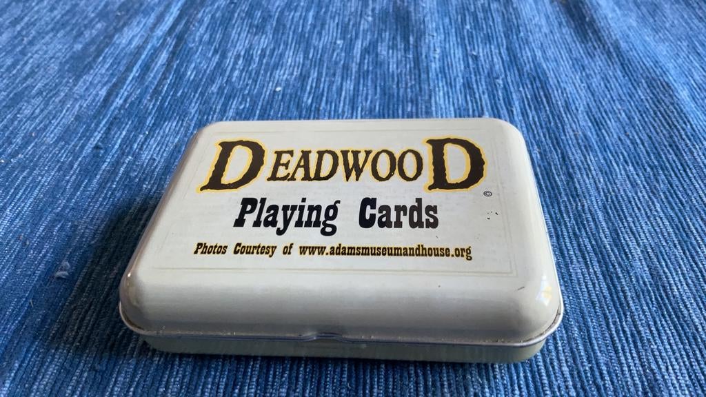 Speelkaarten Deadwood nieuw. Aldaar gekocht.  Ophalen, Ophalen, Nieuw
