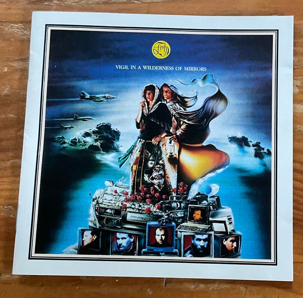 Fish - Vigil in a Wilderness of Mirrors ( prog rock classic), Ophalen of Verzenden, Zo goed als nieuw, Progressive