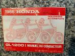 Handleiding motor Honda, Ophalen of Verzenden, Honda
