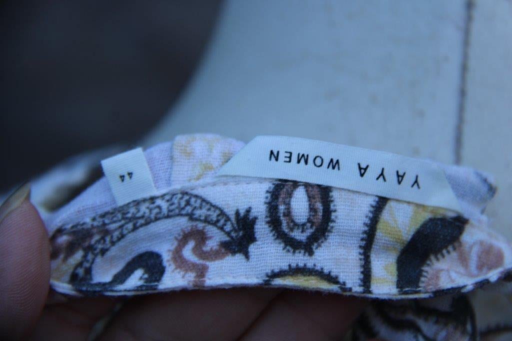 Tuniek creme/ geel/ grijs Yaya mt 44 vaste prijs, Verzenden, Maat 42/44 (L), Zo goed als nieuw, Yaya