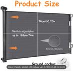 Oprolbaar Veiligheidshekje voor Kinderen en Huisdieren, Kinderen en Baby's, Traphekjes, Ophalen, Overige materialen, Nieuw, Oprolhekje