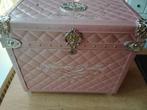 Grote makeup kist beauty case Swan Lake, Met slot, Nieuw, Ophalen of Verzenden, Roze