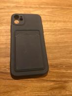 Zwart iPhone 11 hoesje met pasjeshouder, Ophalen, Gebruikt, IPhone 12 Pro Max, Hoesje of Tasje