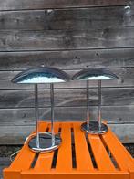 Ikea design set van 2 tafellampen  ontwerp Robert Sonneman, Ophalen of Verzenden, Metaal, Minder dan 50 cm