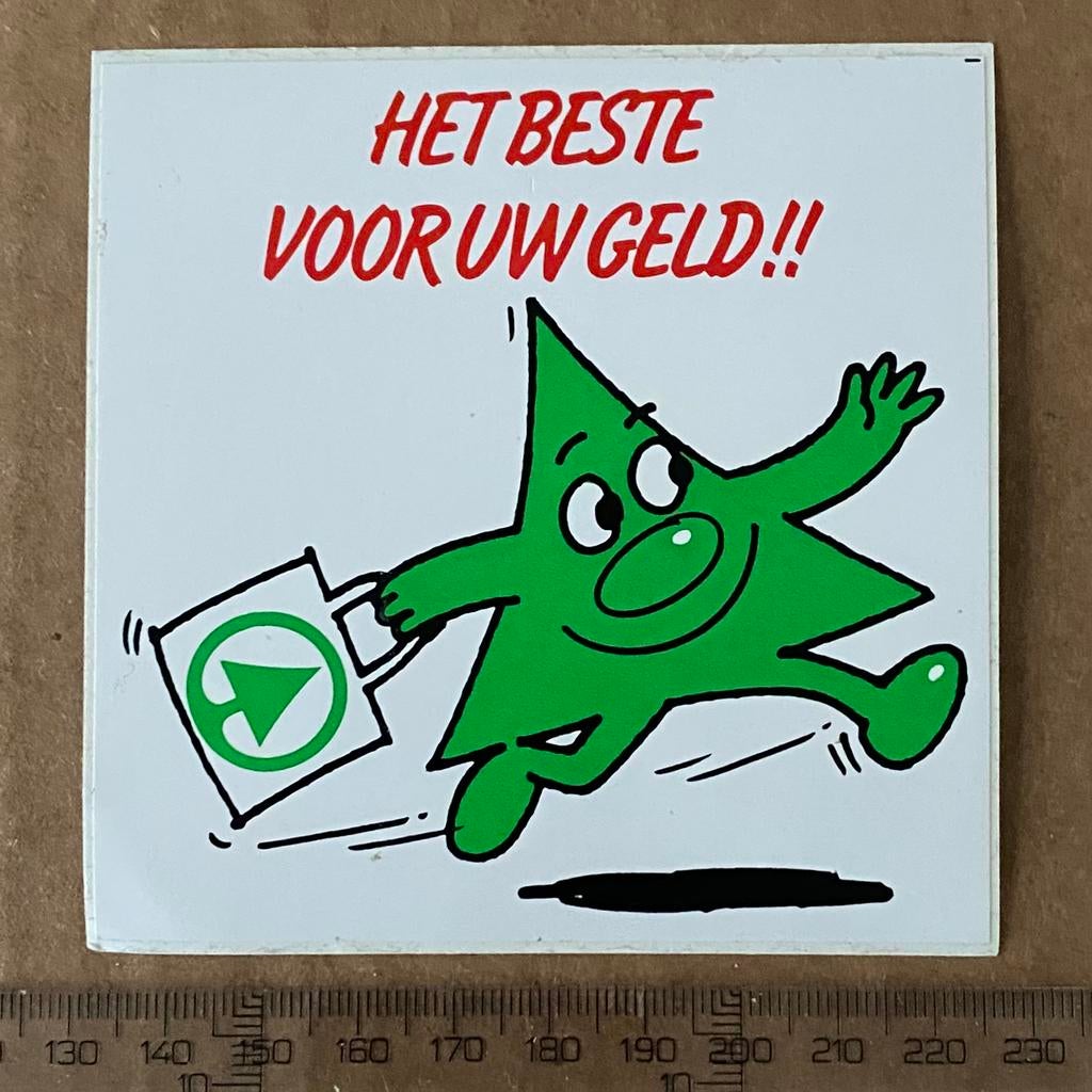 sticker spar, Verzamelen, Verzenden, Zo goed als nieuw