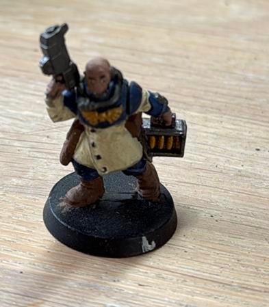 Warhammer 40k Aquila Lander Pilot, Ophalen of Verzenden, Zo goed als nieuw, Warhammer