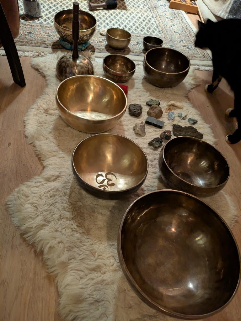 Klankschaal combinatie massage, Stoelmassage