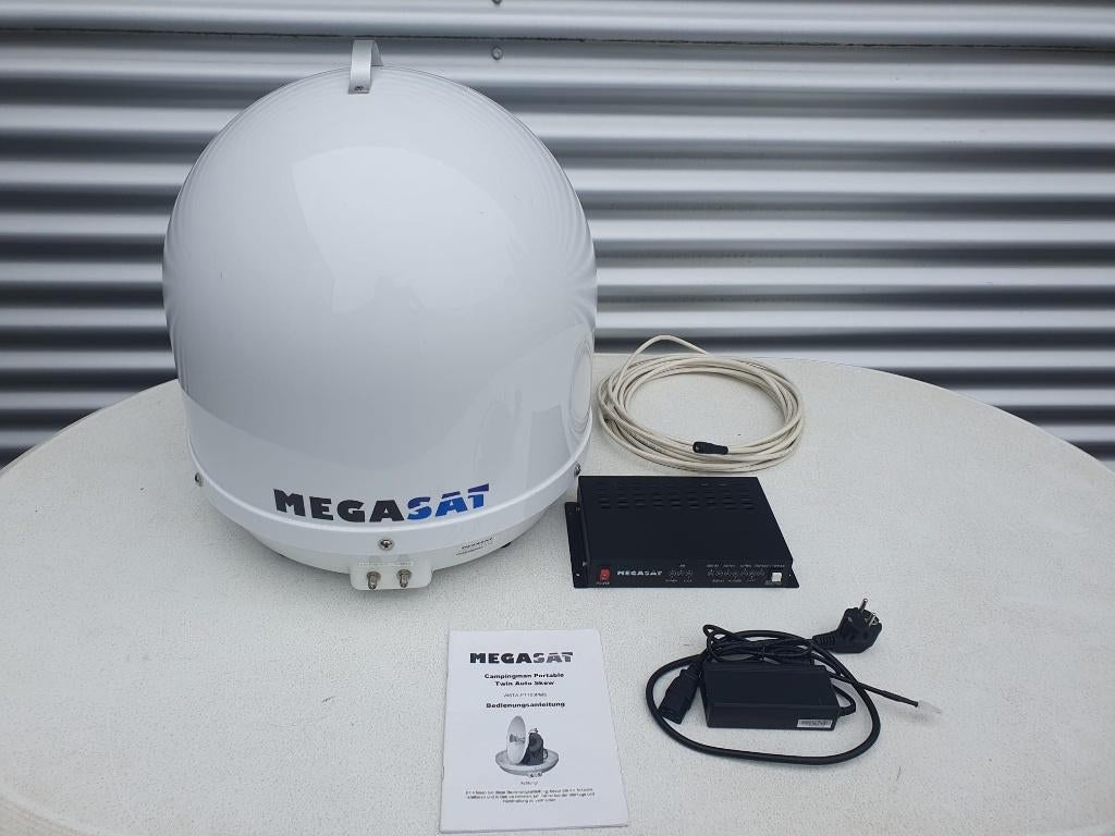 Megasat Campingman Portable Twin Auto Skew WSTA-PT100PMS, Ophalen of Verzenden