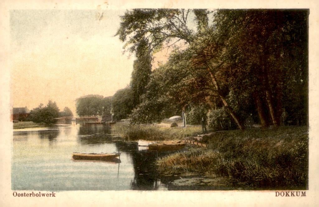 Dokkum Oosterbolwerk # 933, Verzenden, Voor 1920, Ongelopen, Friesland