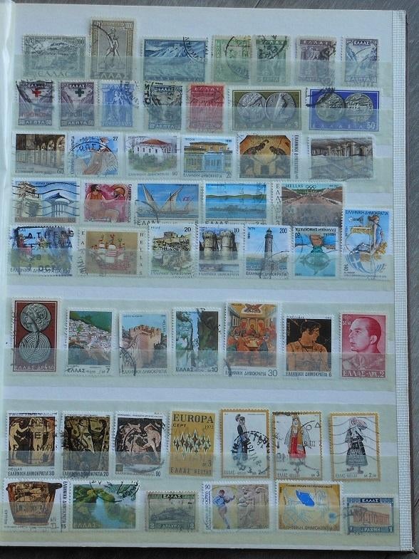 OP-02 OPRUIMING POSTZEGELS HEEL DIVERS WEST / ZUID EUROPA, Postzegels en Munten, Postzegels | Volle albums en Verzamelingen, Ophalen of Verzenden