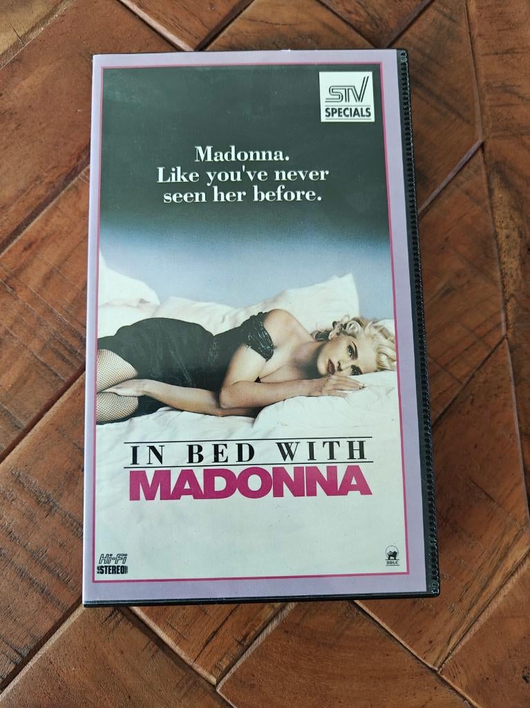 In Bed With Madonna VHS, Alle leeftijden, Ophalen of Verzenden, Gebruikt, Documentaire