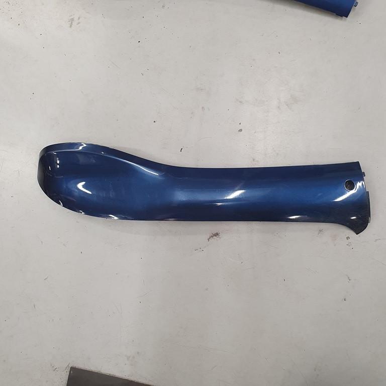 Zijkap rechts Sym Fiddle II 2 blauw orig. rechter zijskirt, Ophalen of Verzenden, Gebruikt, Kap, SYM