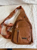 Nieuwe licht bruine schoudertas/ crossboddytas, Overige merken, Bruin, Nieuw, Ophalen of Verzenden
