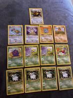 13 Vintage Jungle Pokémon Kaarten 1995, Ophalen of Verzenden, Gebruikt, Meerdere kaarten