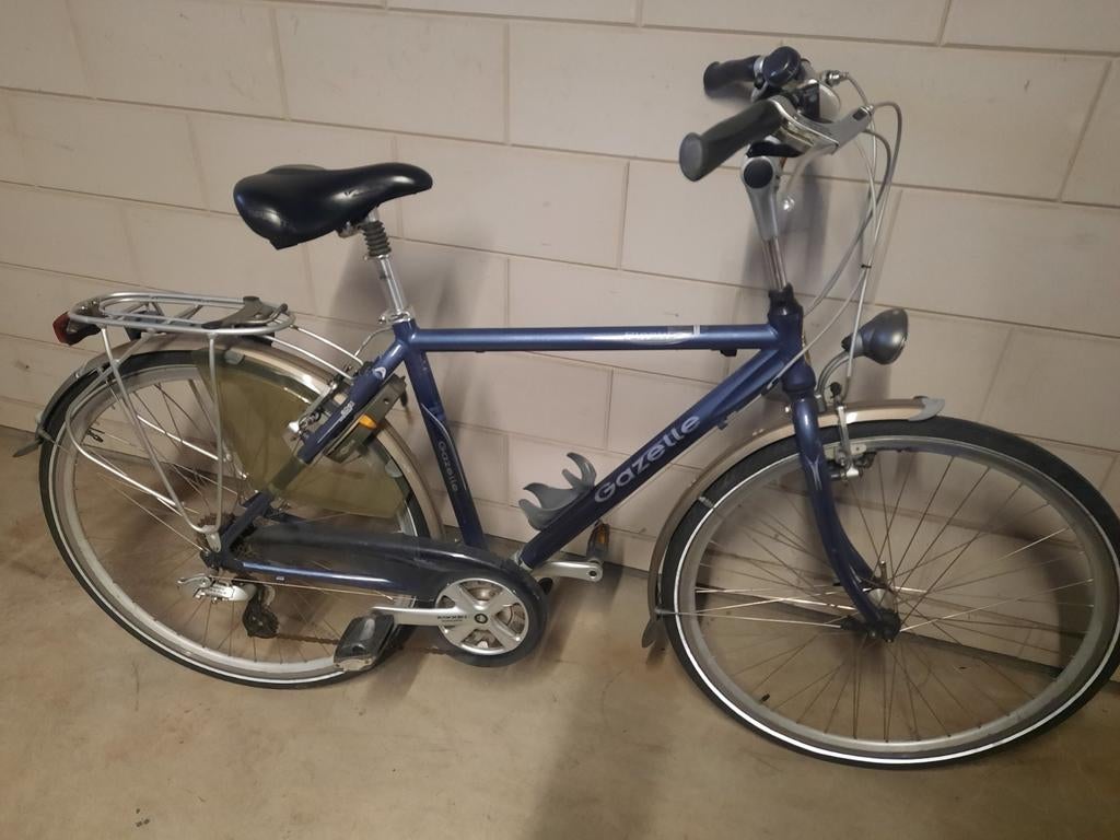 Gazelle herenfiets met 18 versnellingen, Ophalen, Gebruikt, Versnellingen, Gazelle