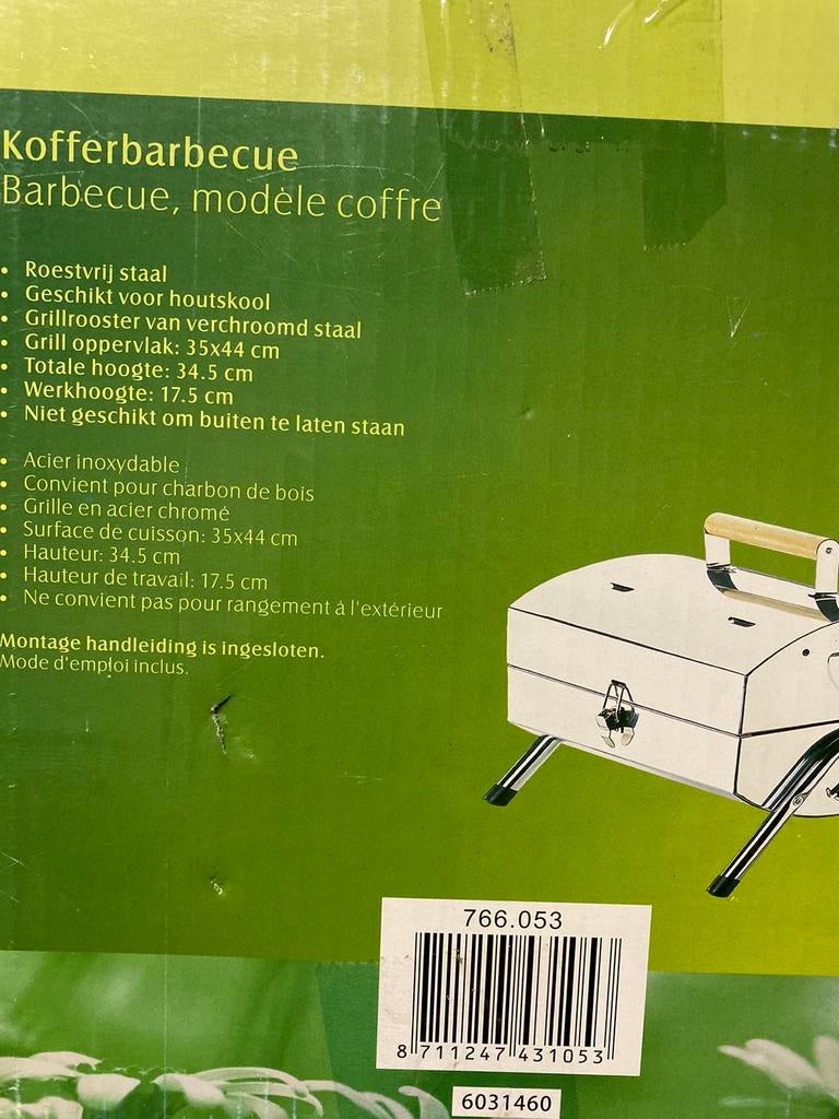 Koffer barbecue ( Nieuw ), Ophalen of Verzenden, Nieuw