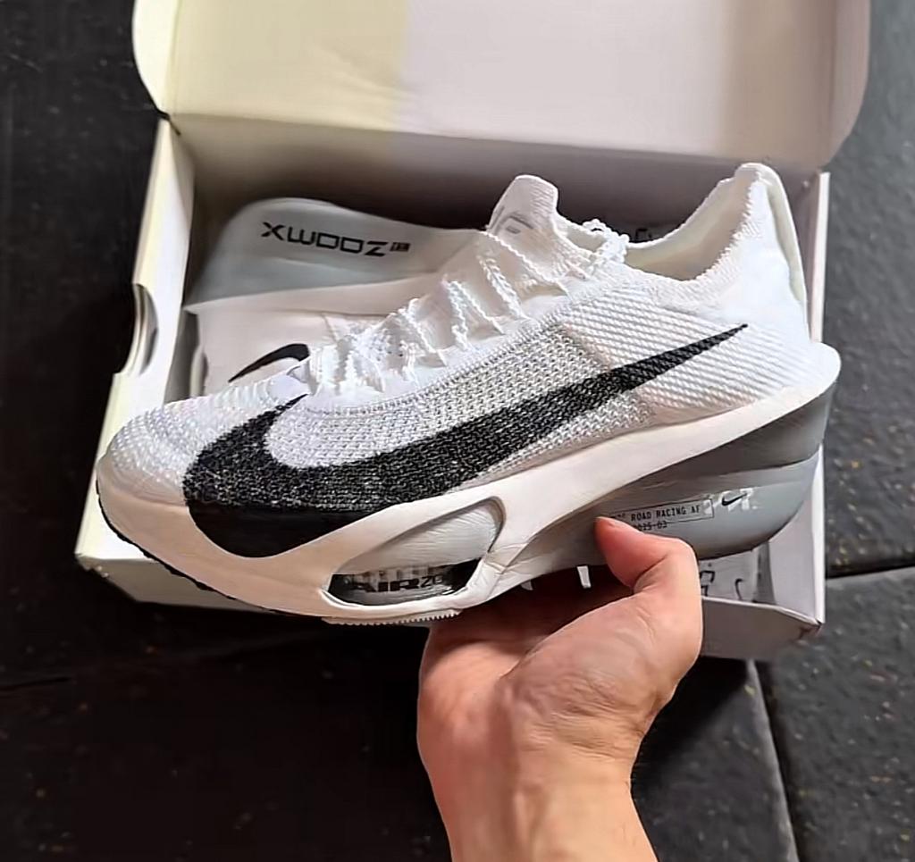 Nike Air Zoom Alphafly 3 - wit/zwart, Verzenden, Wit, Nieuw, Sneakers of Gympen